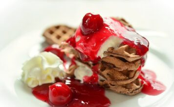 Jak zrobić wafle z dżemem?